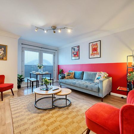 Modern 2 Bed Flat With Free Parking Apartment Glasgow Exterior photo